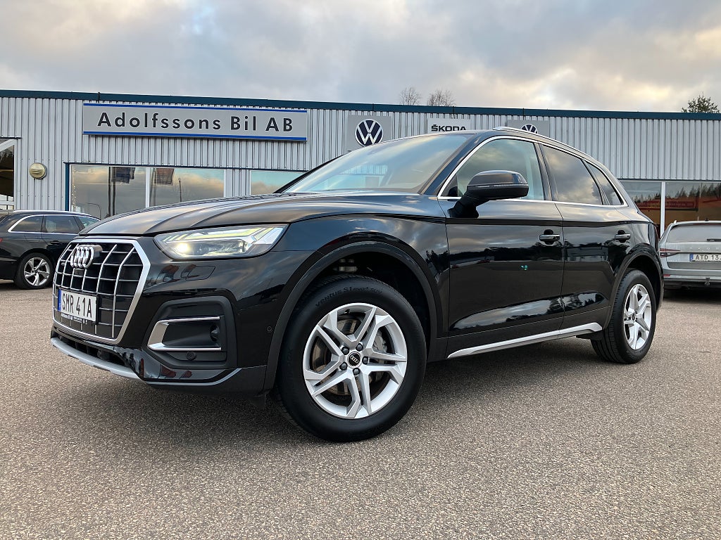 Audi Q5 40 TDI 204hk Quattro S-Tr (Drag/Värmare/360/Matrix)