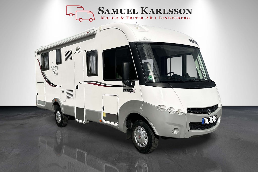Rapido 891F S8 | EP Stödben | Taksäng | Solcell | 2.3L 148HK Manuell