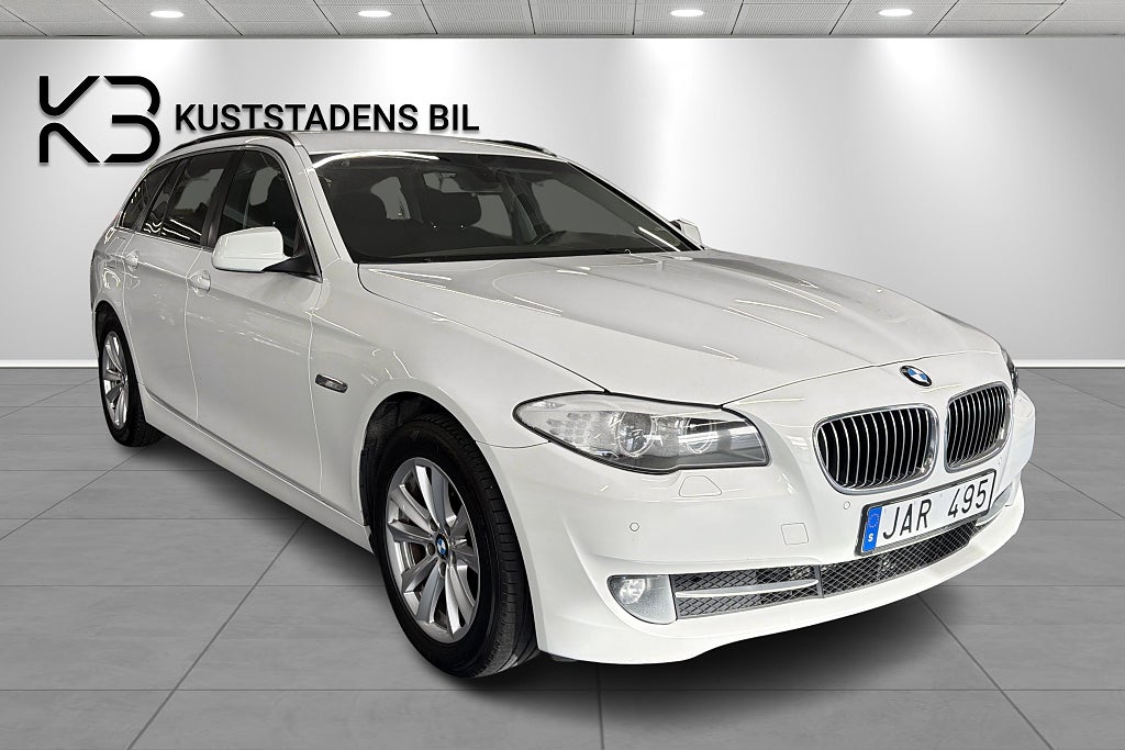BMW 520d Touring Steptronic Dragkrok Ny besiktad SoV-däck