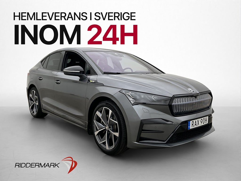 Skoda Enyaq Coupé RS 340hk Drag HeadUp Pano CarPlay Kamera