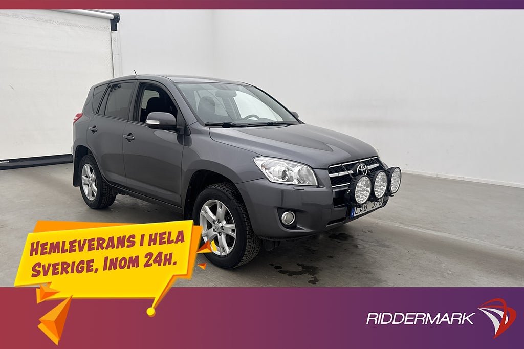 Toyota RAV4 2.0 VVT-i 4x4 158hk Drag Bluetooth Farthållare