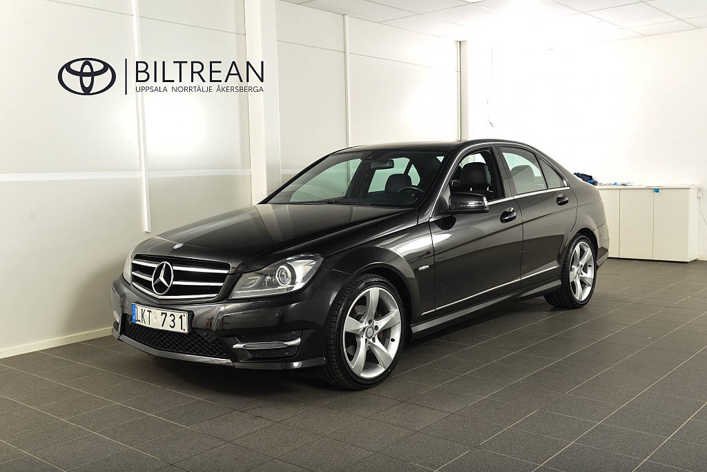 Mercedes-Benz C 180 Aut Avantgarde Halvskinn Farthållare 