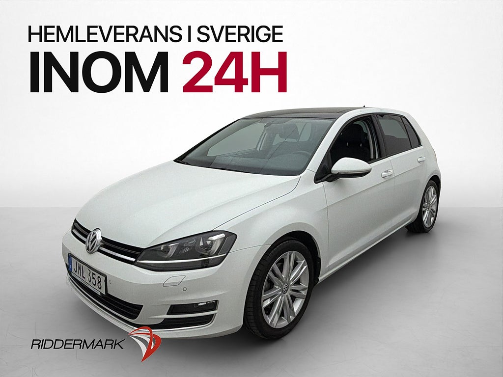 Volkswagen Golf 1.4 TSI 150hk CarPlay Skinn Värmare Taklucka