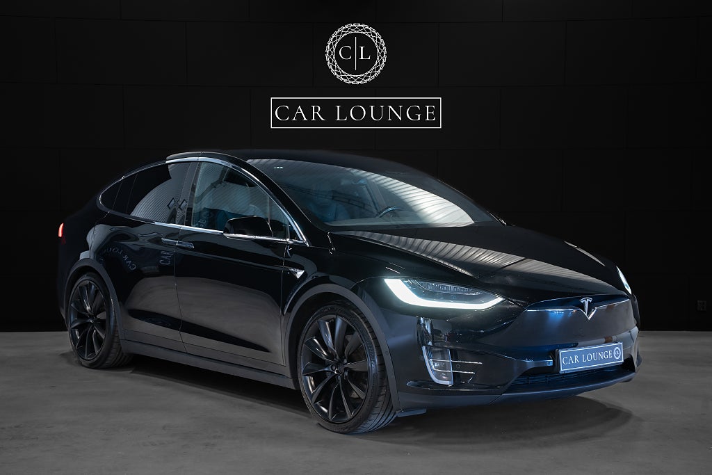Tesla Model X Long Range\6-sits\ Dragkrok \ 22" Hjul \ Luftfjädring \