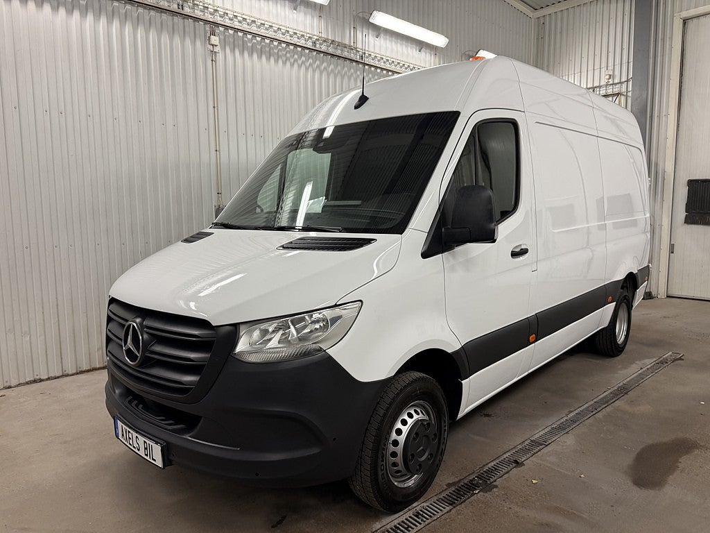 Mercedes-Benz Sprinter 519 V6 R2 5.5T 3.5T-Dragvikt Elverk Servicebil