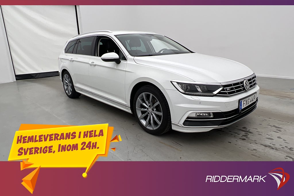 Volkswagen Passat 2.0 TDI 190hk R Line M&K-Värm Kamera Drag