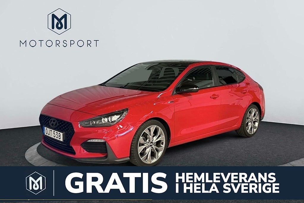 Hyundai i30 Fastback 1.4 T-GDi Aut N-Line Farthållare Rattvärme