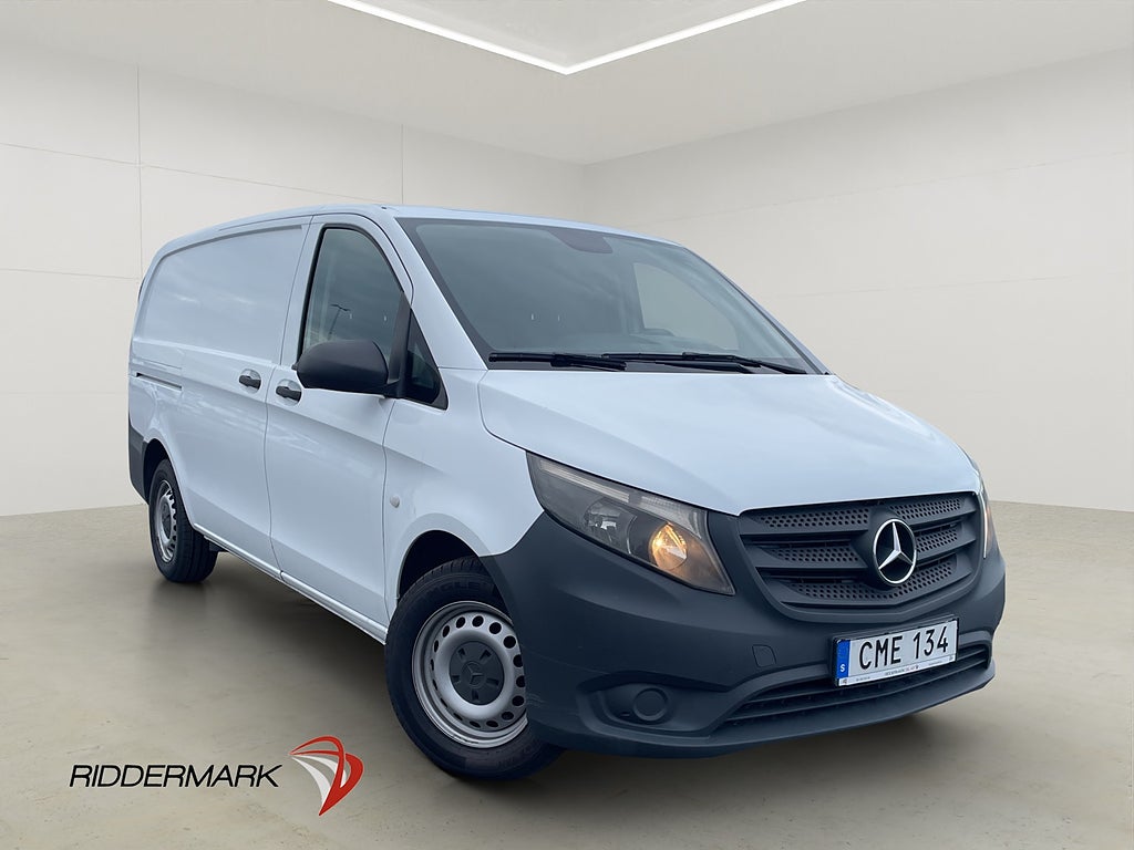 Mercedes-Benz Vito 111 L2 Värm Drag 3-Sits Farthållare MOMS