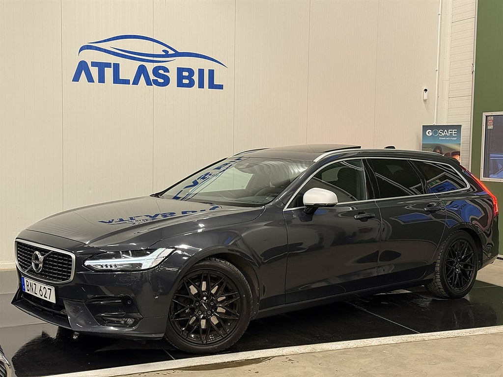 Volvo V90 D4 AWD 190hk R-Design|Pano|HuD|Drag|Rvärm|
