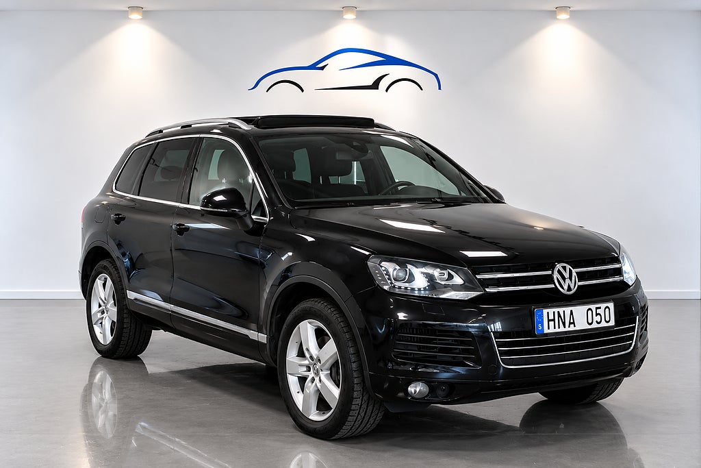 Volkswagen Touareg V8 TDI 4Motion Panorama Skinn Drag Navi Backkamera