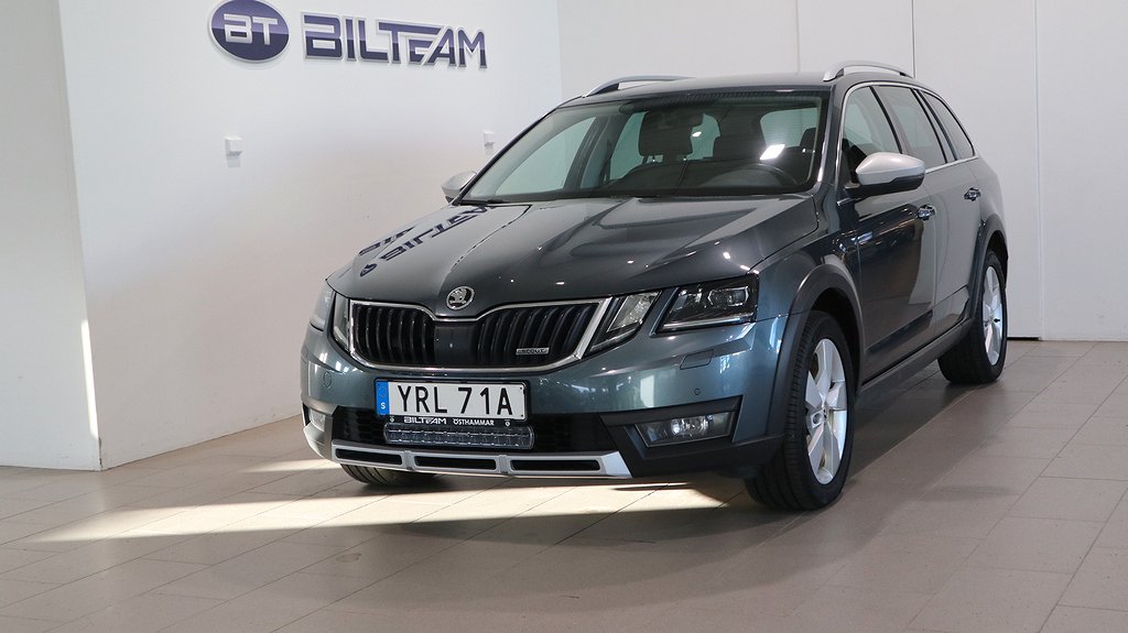 Skoda Octavia Combi Scout TDI 184 4x4 DSG Drag & Värmare