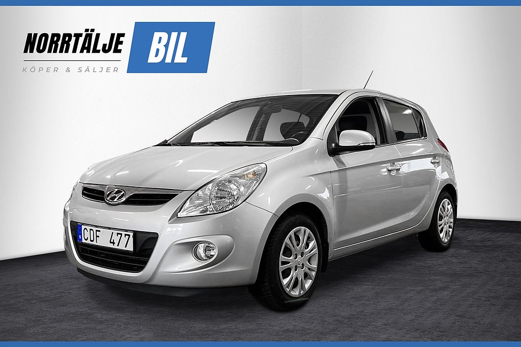 Hyundai i20 1.2 77 HK MAN PREMIUM B/T 9055 MIL NYBES NYSERV
