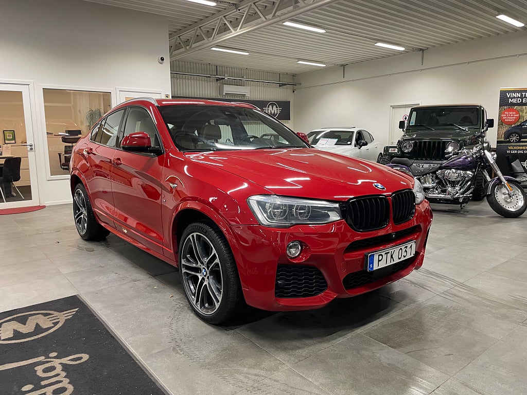 BMW X4 xDrive30d M Sport Taklucka Navigation Dragkrok