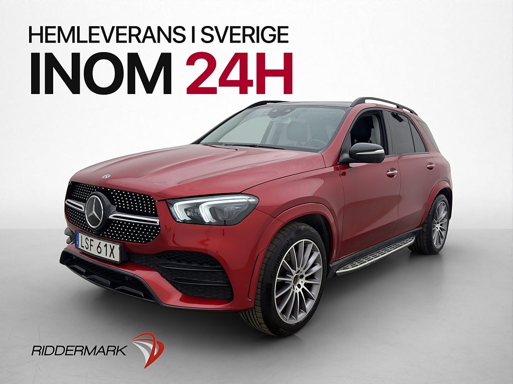 Mercedes-Benz GLE 450 4M AMG Pano Burmester Luft Drag 360°