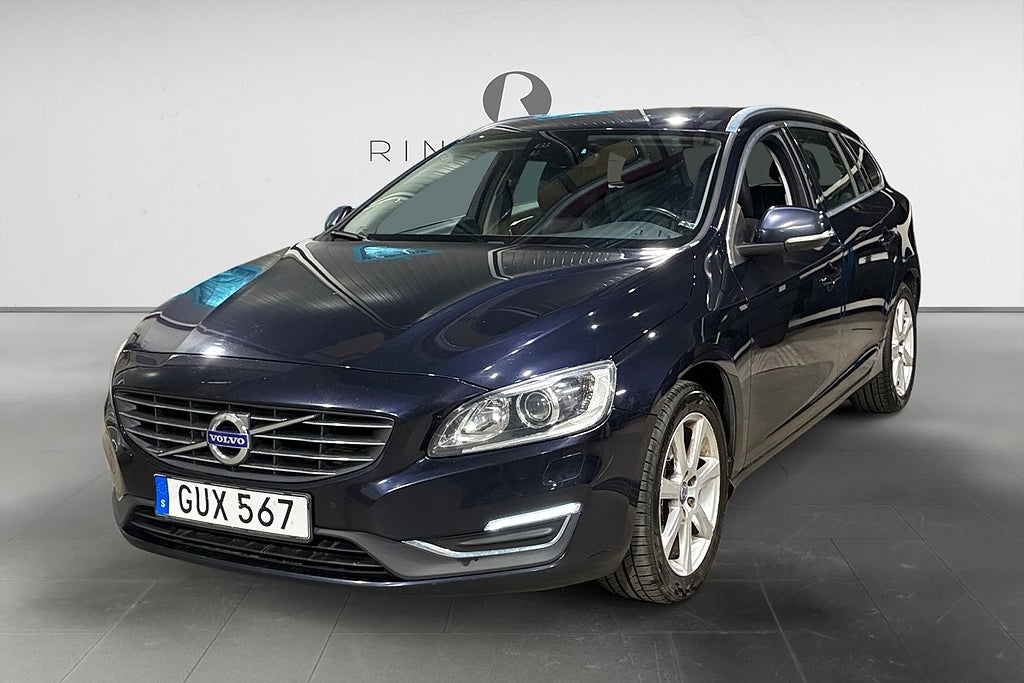 Volvo V60 D3 150 HK AUT SUMMUM PDC VOC NAVI D-VÄRM KAMREM BYTT