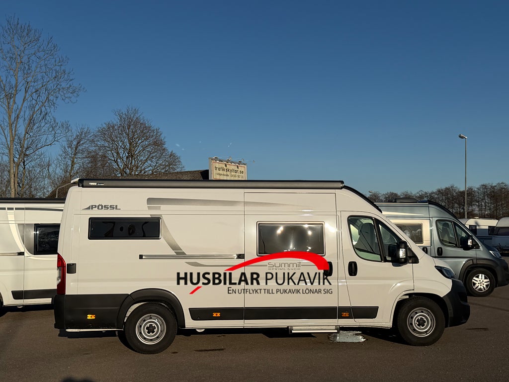 Pössl Summit 640 OBS 350 mil All i paket Solcell Navi 