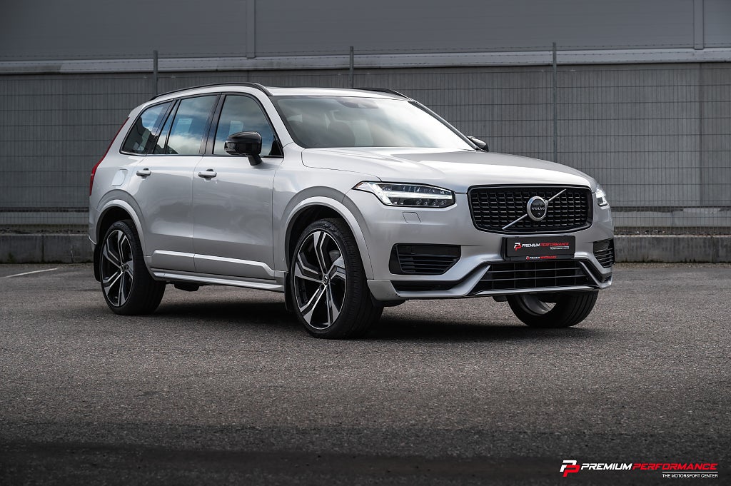 Volvo XC90 Recharge T8 AWD|R-Design|7-sits|Pano|H/K|HuD|MOMS