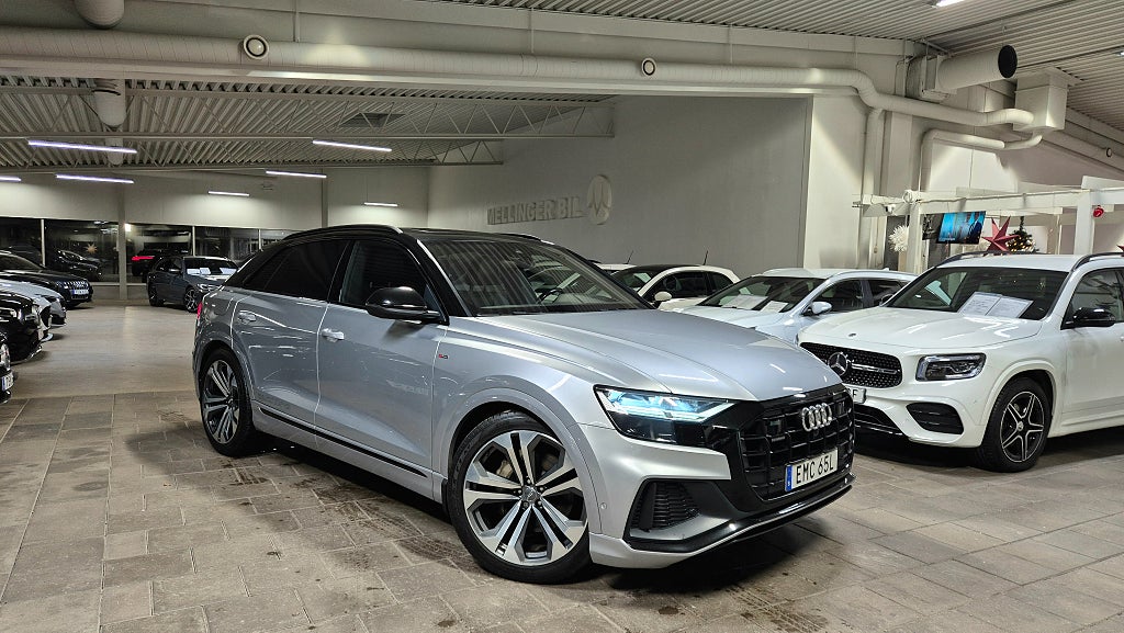 Audi Q8 50 TDI quattro  S Line Selection LUFT NightVision HUD 4WS 