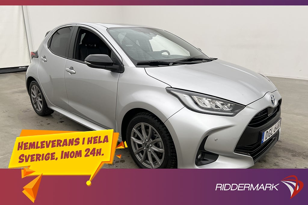 Toyota Yaris Hybrid CVT 116hk Style Drag Kamera Skinn Navi