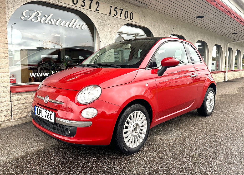 Fiat 500 1.2 Lounge *SÅLD* Panorama 5.400 mil 1 Ägare