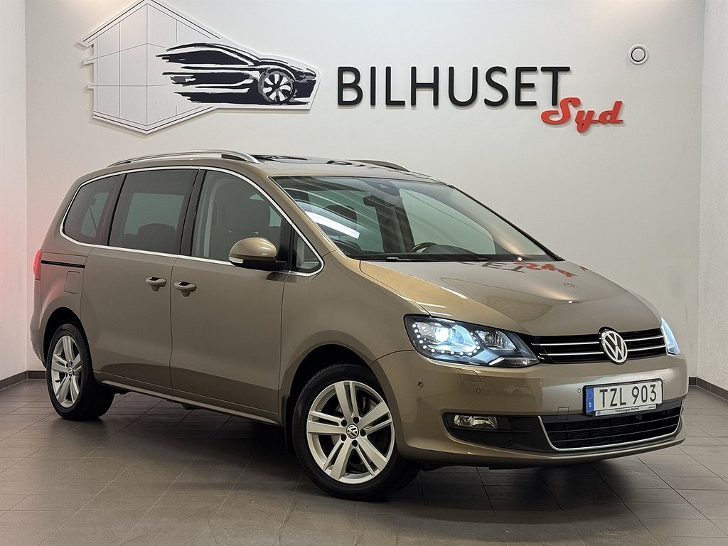 Volkswagen Sharan 1.4 TSI 150hk Pano/7-sits/Krok/Navi