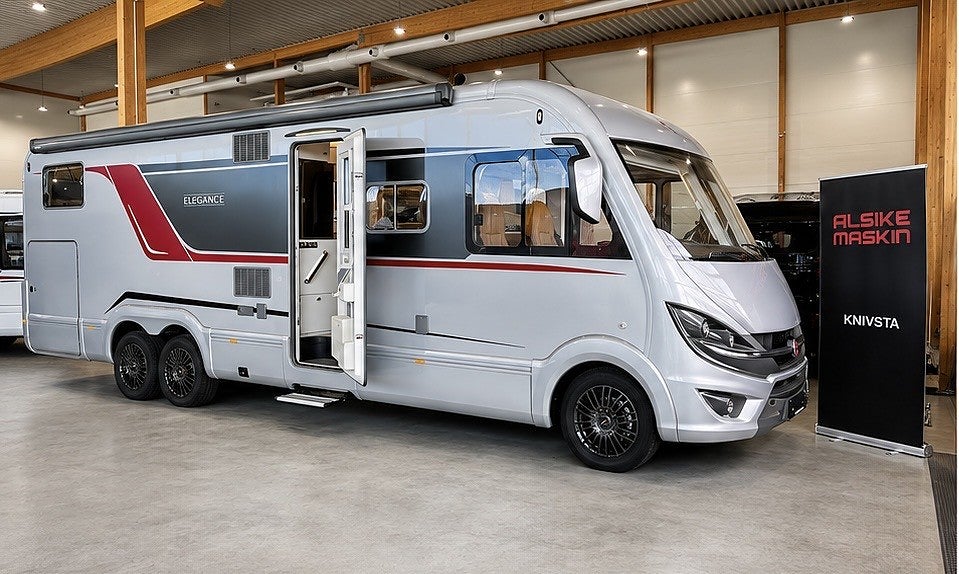 Bürstner Elegance I 910 G /Mercedes/Hyd-stödben/Litium/Luftfjädring/Ac-bo