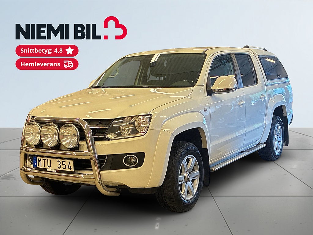 Volkswagen Amarok Dubbelhytt 2.8t/Dragkrok/MoK/S&V-däck/2-Brukare