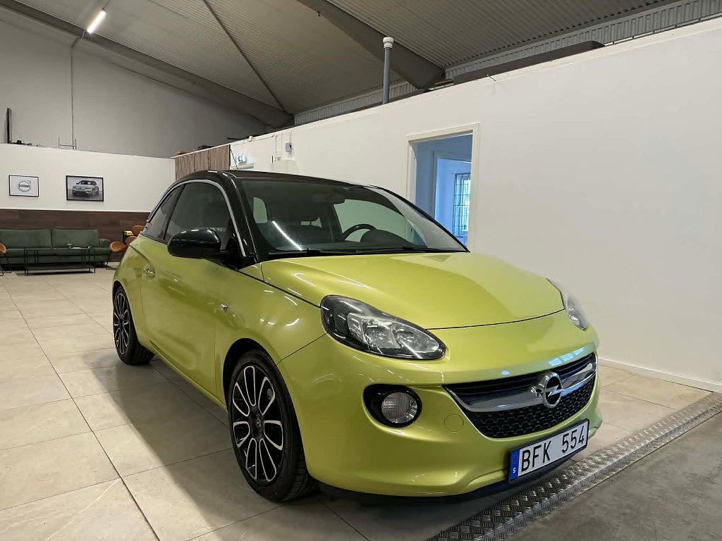 Opel Adam 1.4 Nyservad / Panorama / Fin sommarbil 