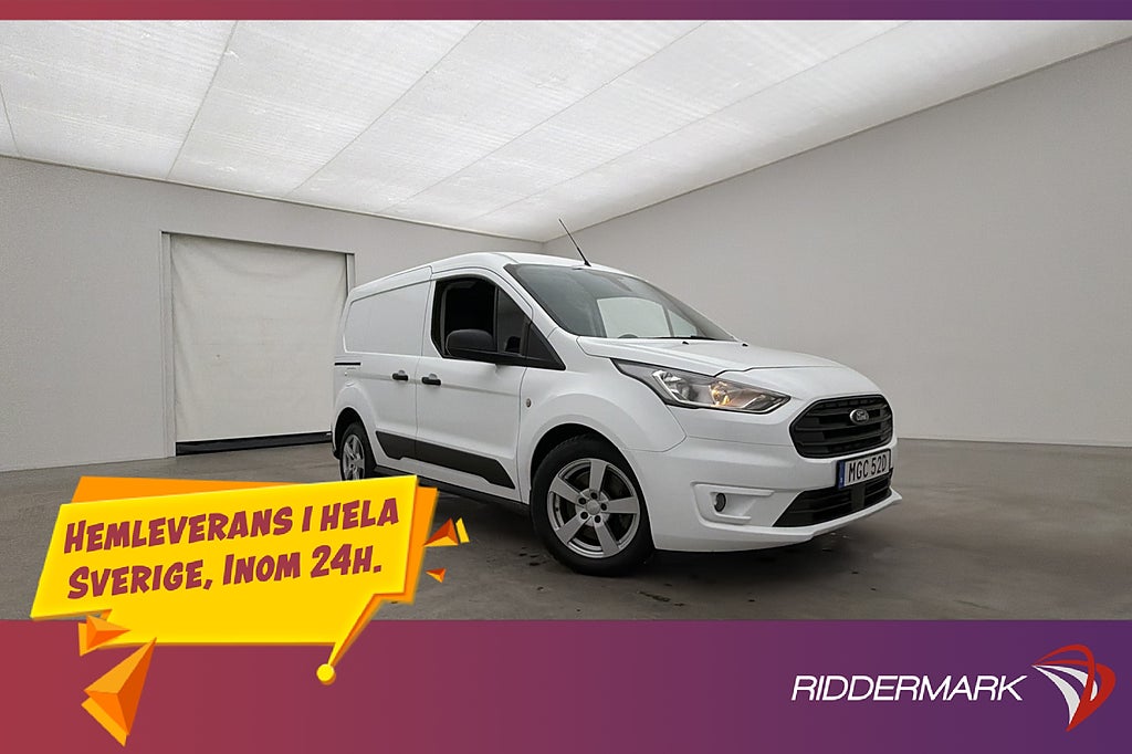 Ford Transit Connect Värmare Drag 3-Sits B-Kamera Moms
