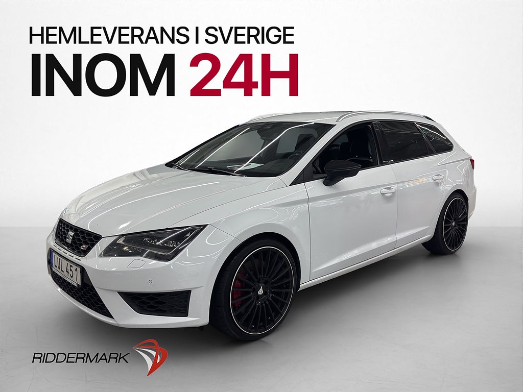 Seat Leon ST 280hk Cupra  M/K-Värmare P-sensorer Navi