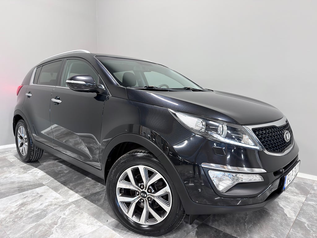 Kia Sportage 1.6 GDI Värmare/Drag/Rattvärme/1 Ägare/Nyservad