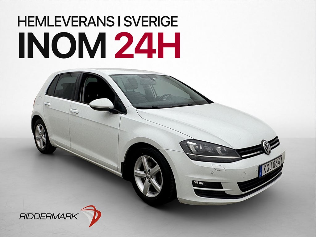 Volkswagen Golf 1.6 TDI 105hk Värmare Kamera Drag Sensorer