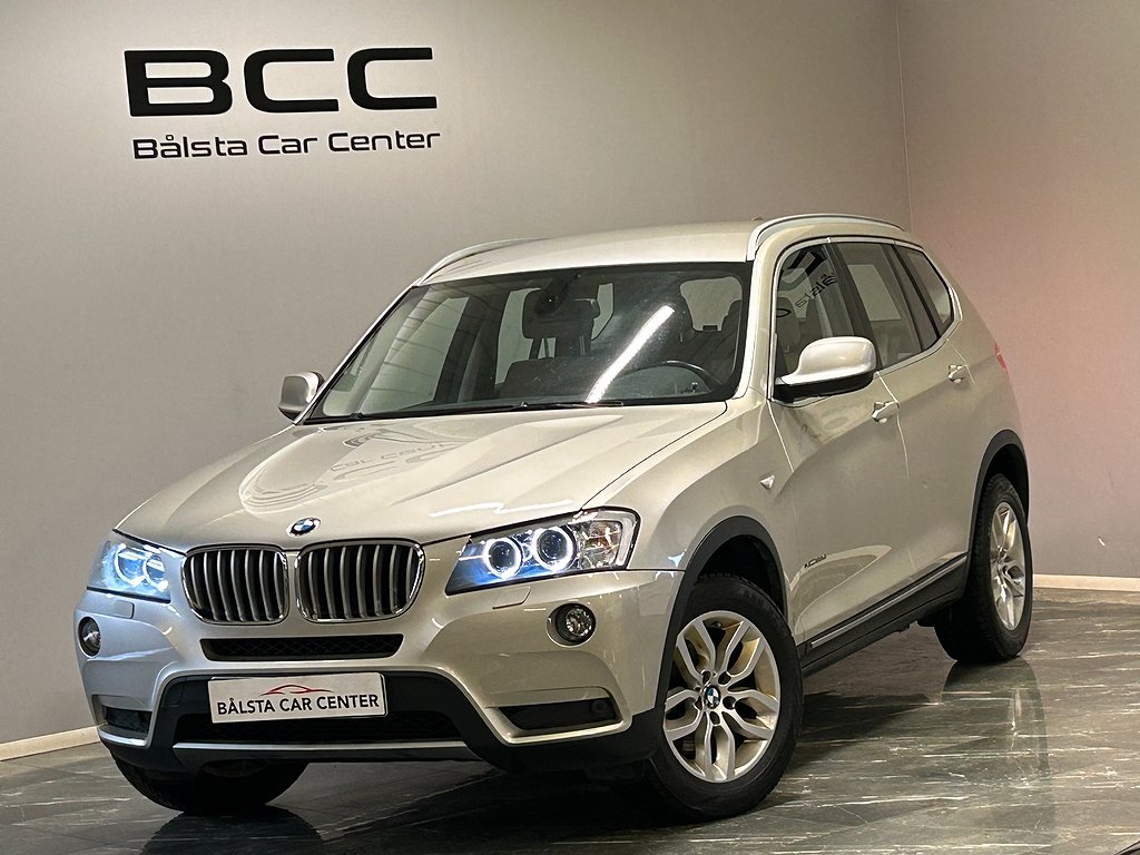 BMW X3 xDrive30d 258hk Värmare Navi P-sensor *RESERVERAD*