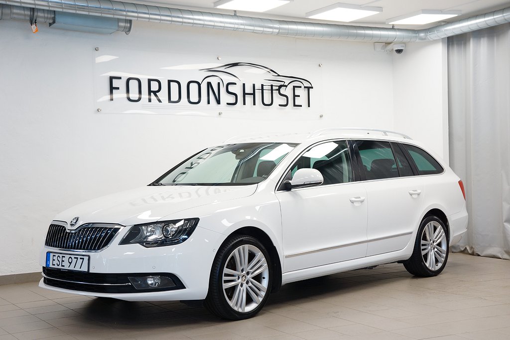 Skoda Superb Kombi 2.0 TDI 170HK 4x4 | DRAG | VÄRMARE