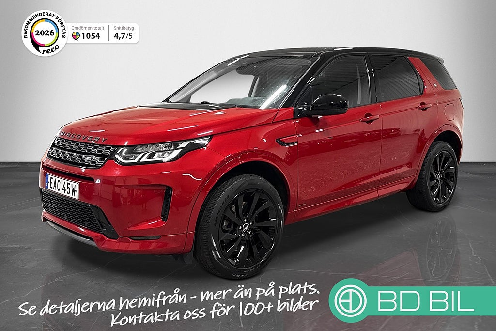 Land Rover Discovery Sport P300e AWD R-Dynamic Panorama Head-up display Nyservad