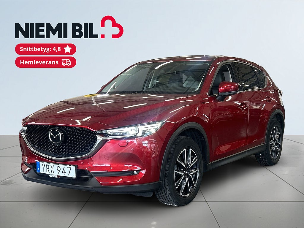 Mazda CX-5 2.5 SKYACTIV-G AWD Optimum S&V-hjul/BOSE/Skinn/360/HuD