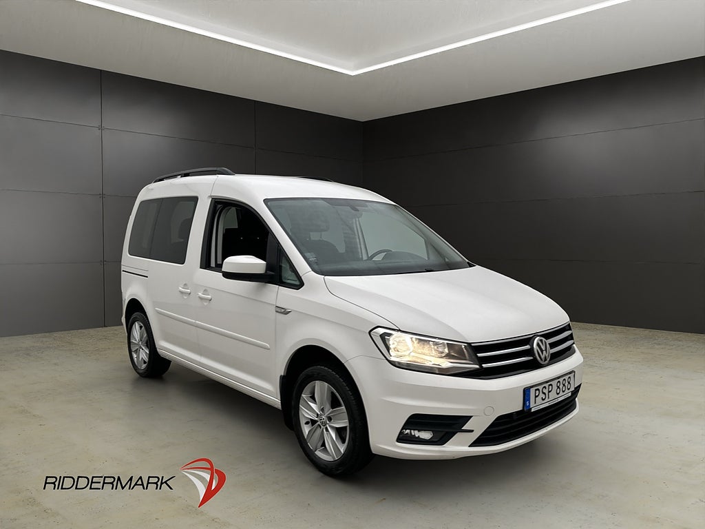 Volkswagen Caddy Life 1.4TSI M-Värmare Kamera Drag CARPLAY