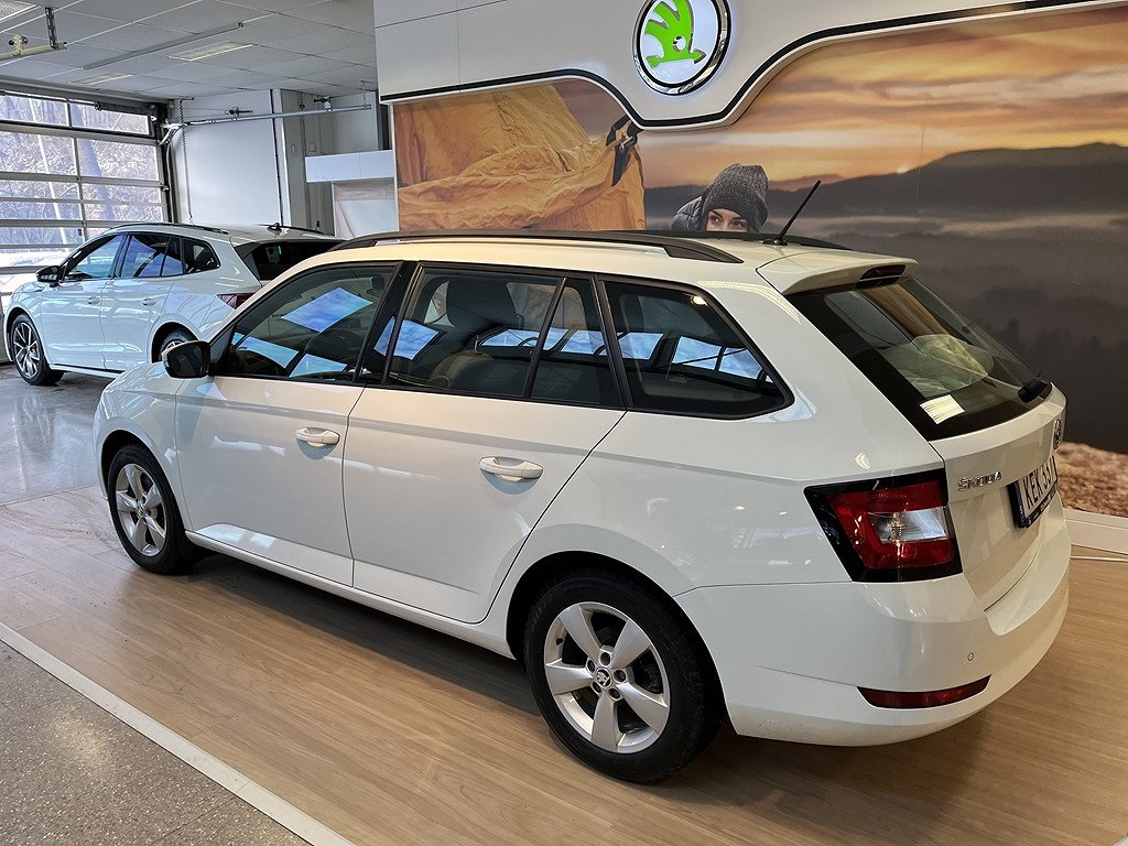 Skoda Fabia Combi STYLE 1,0TSI 110HK AUTOMAT SoV HJUL/NYSERVAD