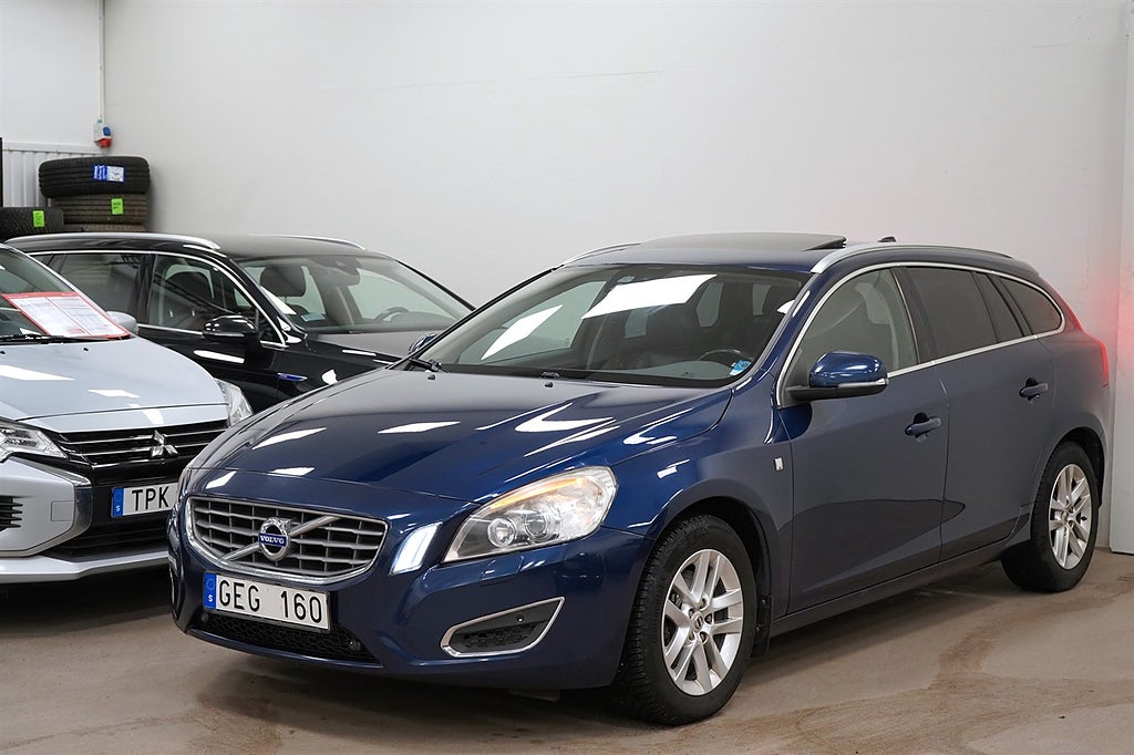 Volvo V60 D3 OCEAN RACE DRAG VÄRMARE TAKLUCKA SKINN