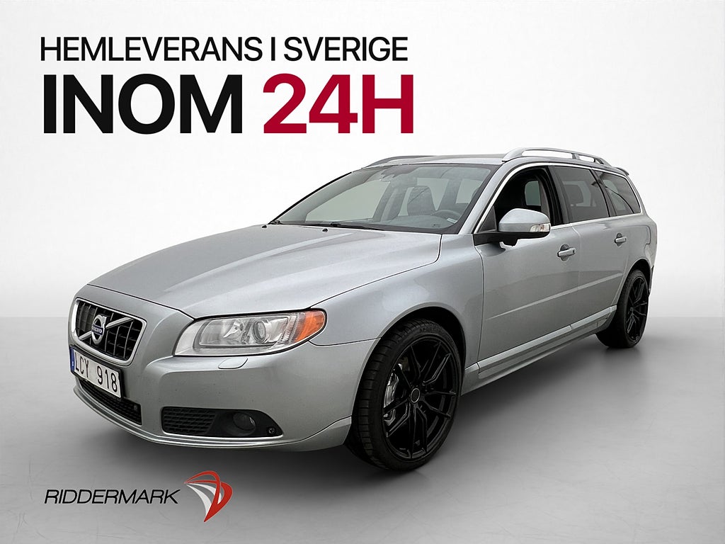 Volvo V70 T6 AWD 304hk Summum Skinn Dragkrok