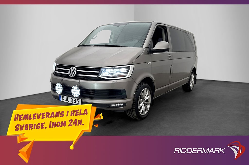 Volkswagen Multivan Lång 4M Värm El-Dörr Drag Skinn B-Kamera