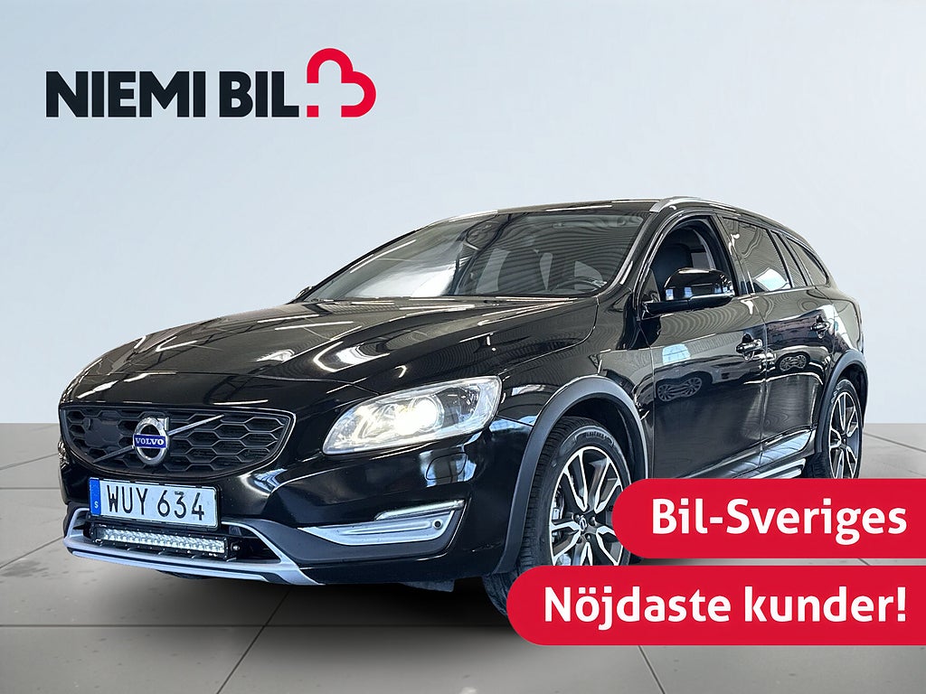Volvo V60 Cross Country D4 AWD Summum S&V-hjul/Drag/Dvärm/Skinn/Navi/KamremBytt
