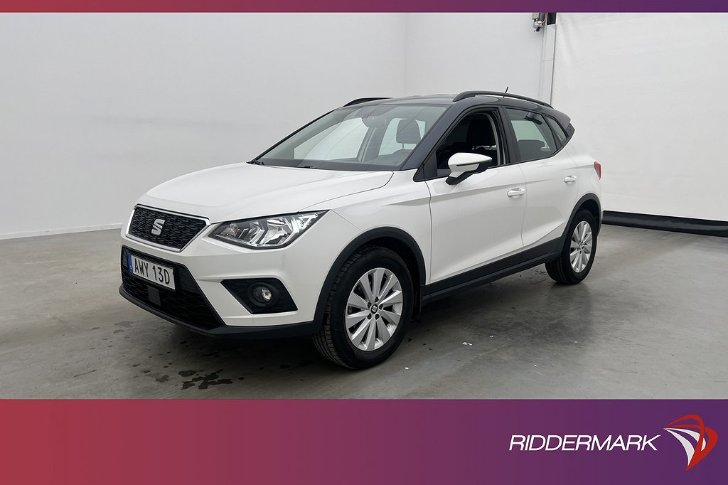 Seat Arona 1.0 TSI 115hk Style Sensorer Full Link Låg-Skatt