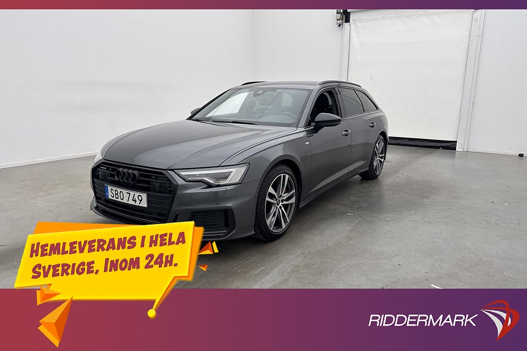 Audi A6 55 TFSI e Q S-line Dragkrok Cockpit Adaptiv MOMS