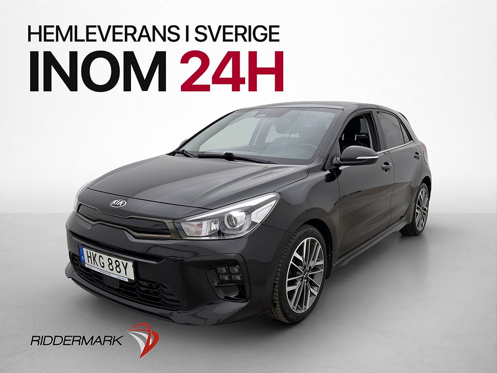 Kia Rio 120hk GT-Line 2 Brukare Backkamera CarPlay Navi
