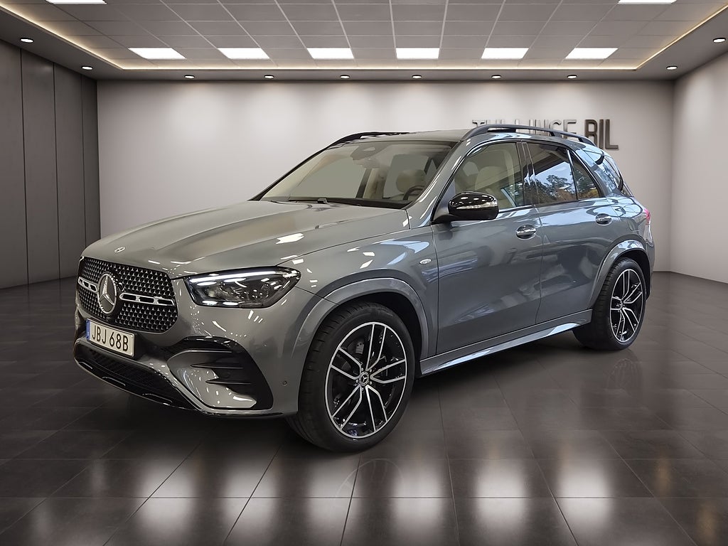 Mercedes-Benz GLE 350 de AMG Premium Pano Burm HuD Luft SoftClose 1 Ägare 22”