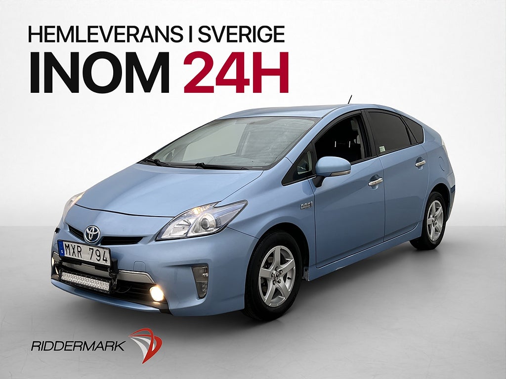 Toyota Prius Plug-in Hybrid Kamera Skinn Navi HUD M-Värmare
