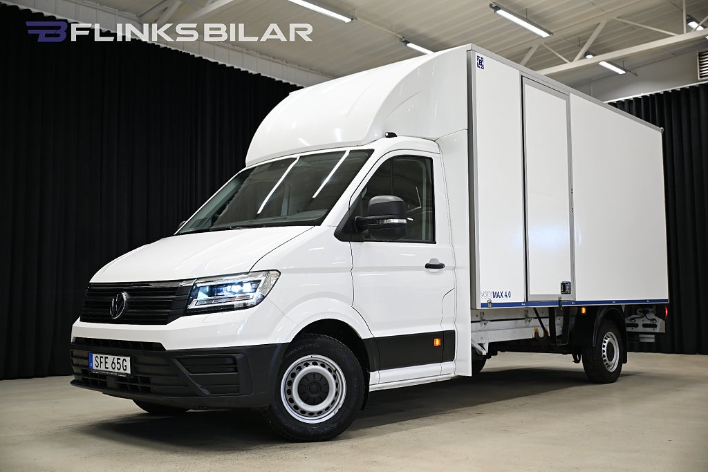 Volkswagen crafter 177HK Automat|Volymskåp|BG-Lyft|Sidodörr|Zepro-fjärr