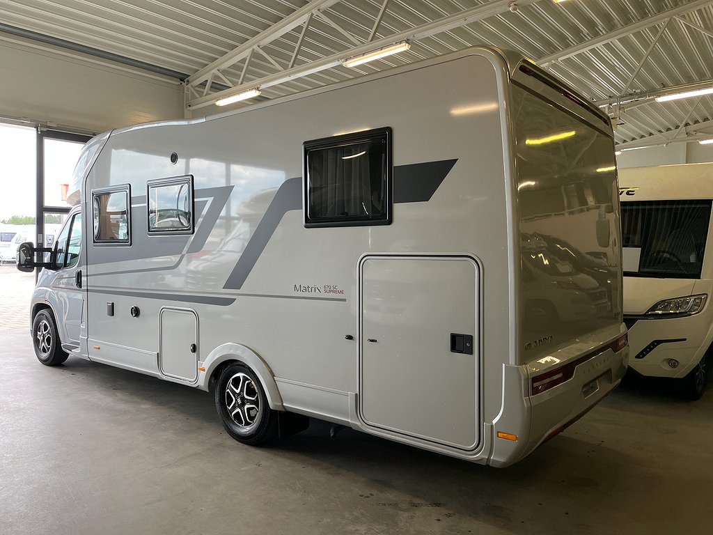 Adria Matrix Supreme 670 SC / ALDE / Taksäng / 5 bältad /Ugn - Adria