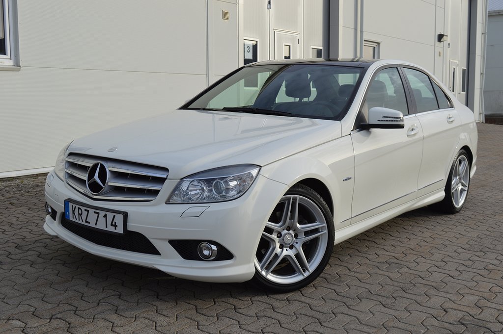 Mercedes-Benz C 200 CGI AMG Sport Avantgarde 184hk Soltak